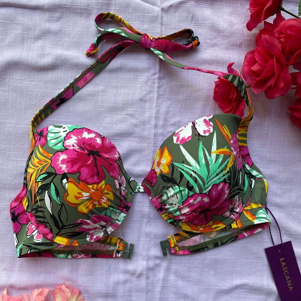 Lascana push up halter bikini top